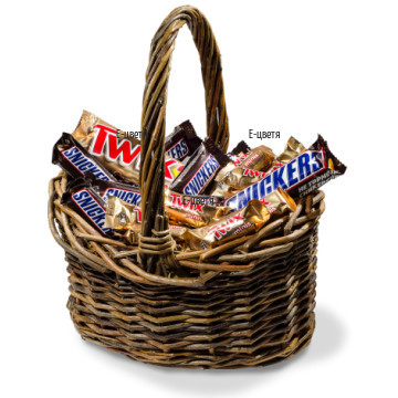 Delivery basket of Chocolate delight
