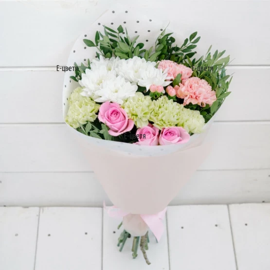 Send a bouquet of various flowers.
