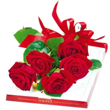 Send roses and chocolates to Bulgaria