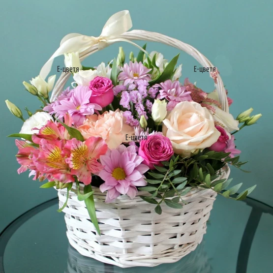 Flower basket Vivian
