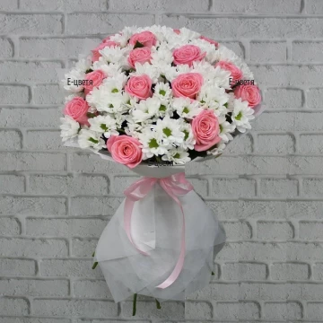 Flower delivery to Sofia Bulgaria bouquet Cassiopeia