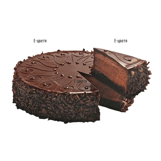 Поръчка и доставка на шоколадова торта
