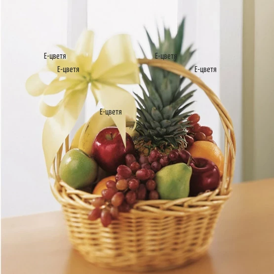 Send a basket with fruits - Fruit freshness