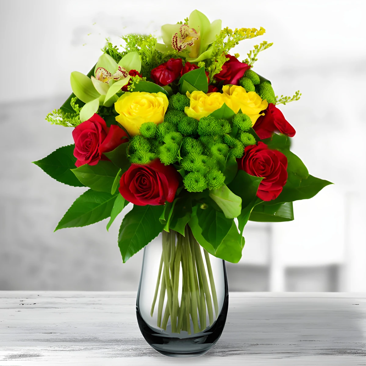 Send nice bouquet of flowers to Bulgaria