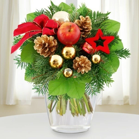 Send Christmas bouquet - Holiday to Sofia