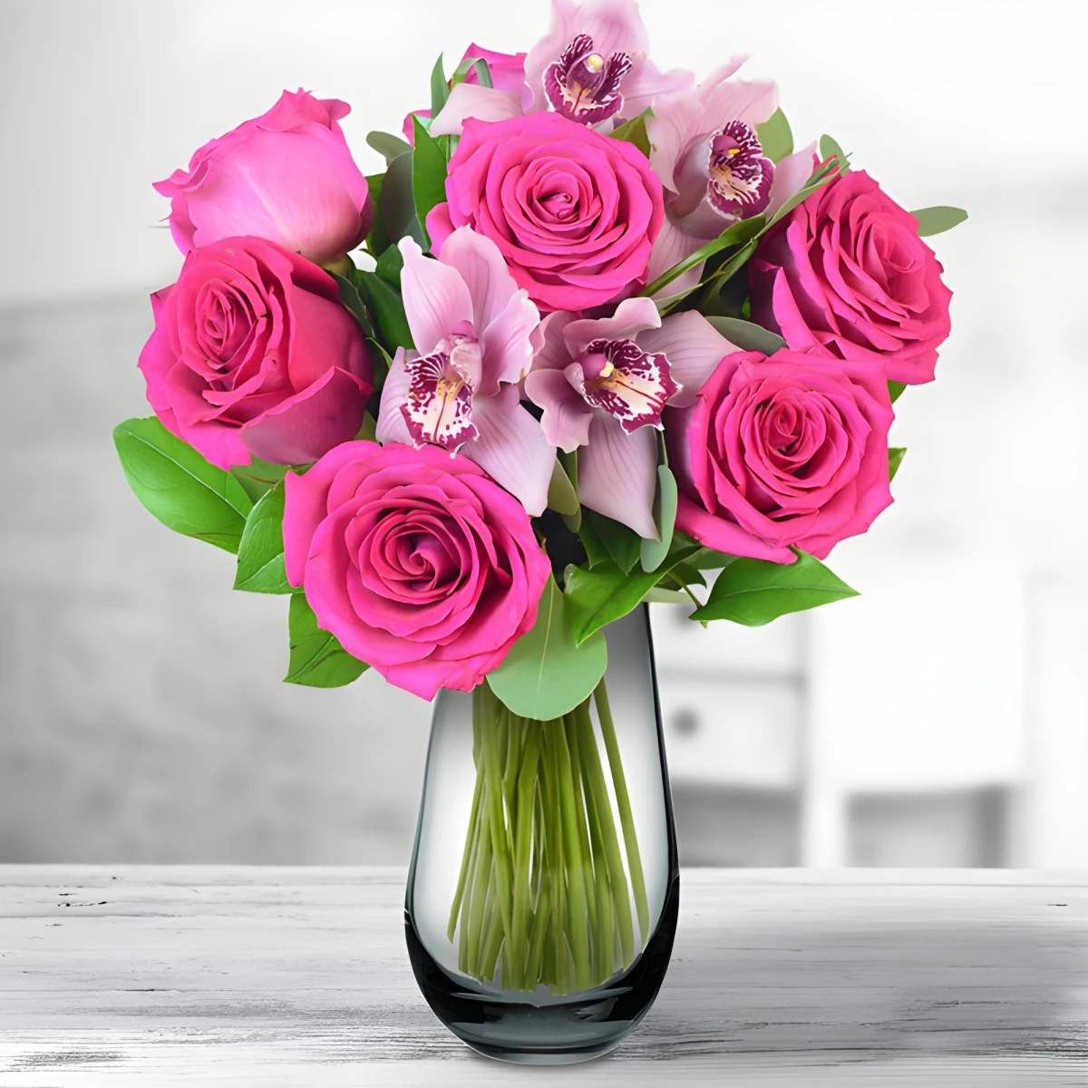 Morning delight - nice bouquet of mix flowers