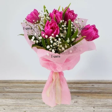 The winter is slowly retreating and spring is at our doorstep. It is time for new bouquets of tulips and other spring flowers to make someone happy.