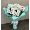 Flower delivery Bulgaria bouquet of 5 white chrysanthemums