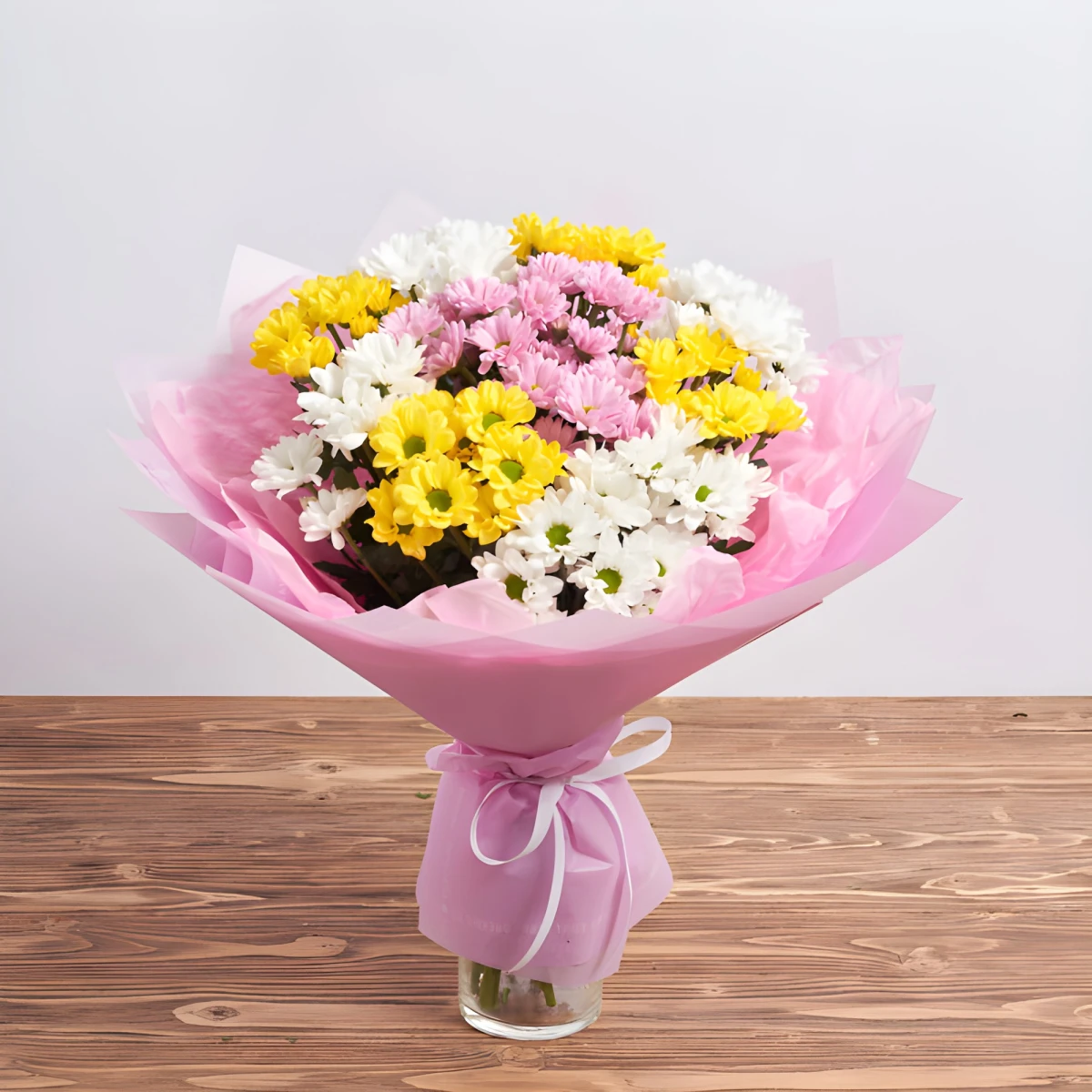 Delivery of a bouquet of 11 chrysanthemums to an address in Sofia