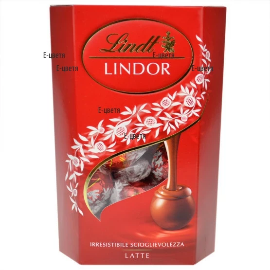 Поръчка на бонбони Lindor Cornet