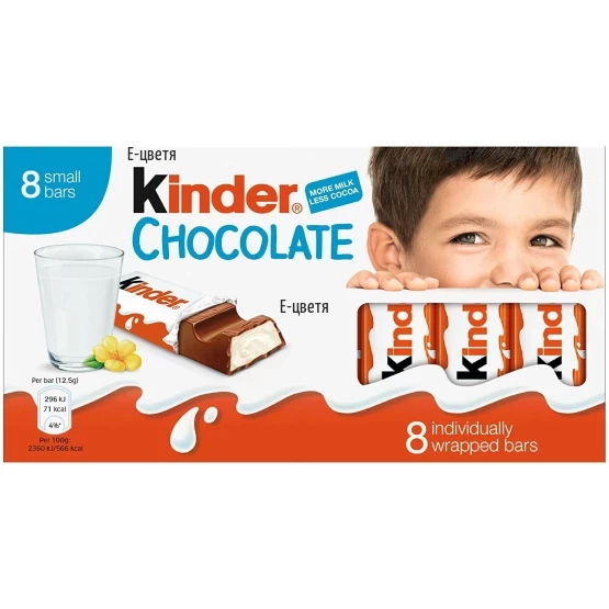 Kinder шоколадчета