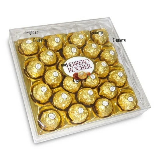 Поръчка на луксозна бонбониера Ferrero Rocher
