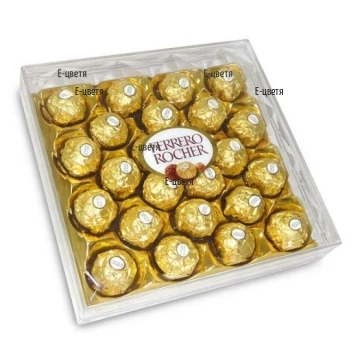 Поръчка на луксозна бонбониера Ferrero Rocher