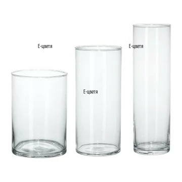 Glass vase for flowers